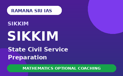Sikkim State Civil Service Mathematics Optional Coaching